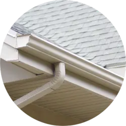 Aluminum Gutter Cleaning